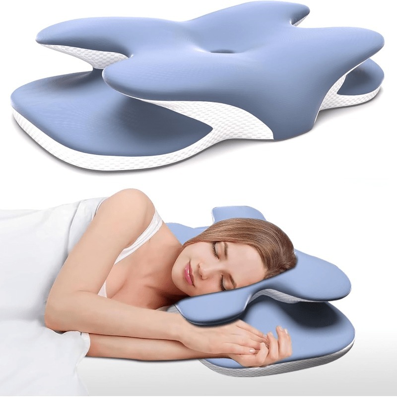 Memory Foam Orthopedic Pillow Neck Pain - 1pcs Ergonomic Memory Foam Cervical Pillow
