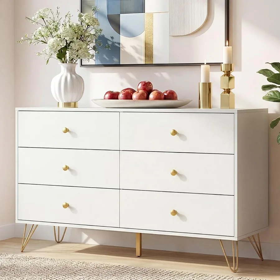 Bedroom 6-Drawer White Dresser - Storage & Organization review and price
