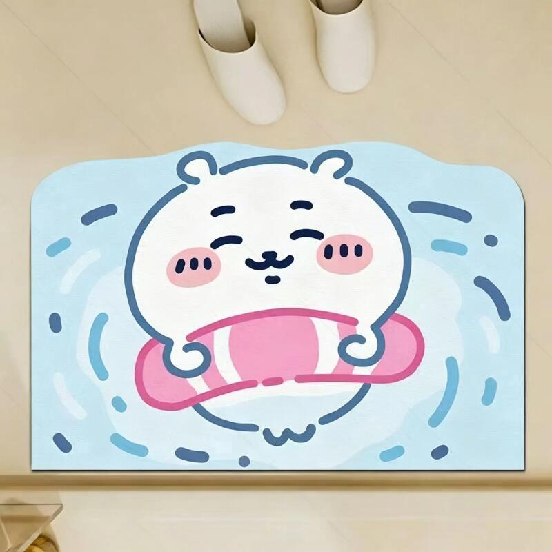 Chiikawa,Hachiware,Usagi  Cute - Quick Dry Diatomite Bath Mat review and price