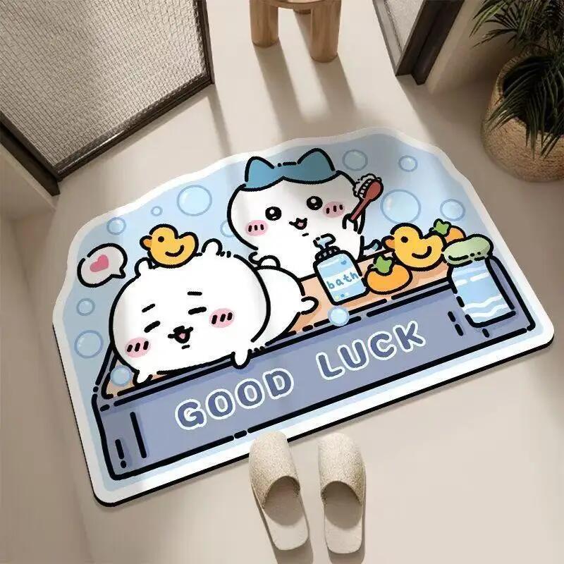 Chiikawa,Hachiware,Usagi  Cute - Quick Dry Diatomite Bath Mat review and price